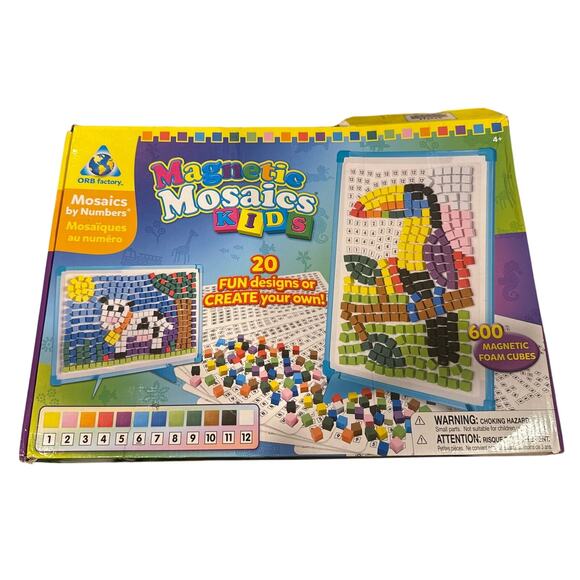 Magnetic Magnetic by Numbers Kids Art Craft Toy Set ORB Factory - Picture 1 of 9